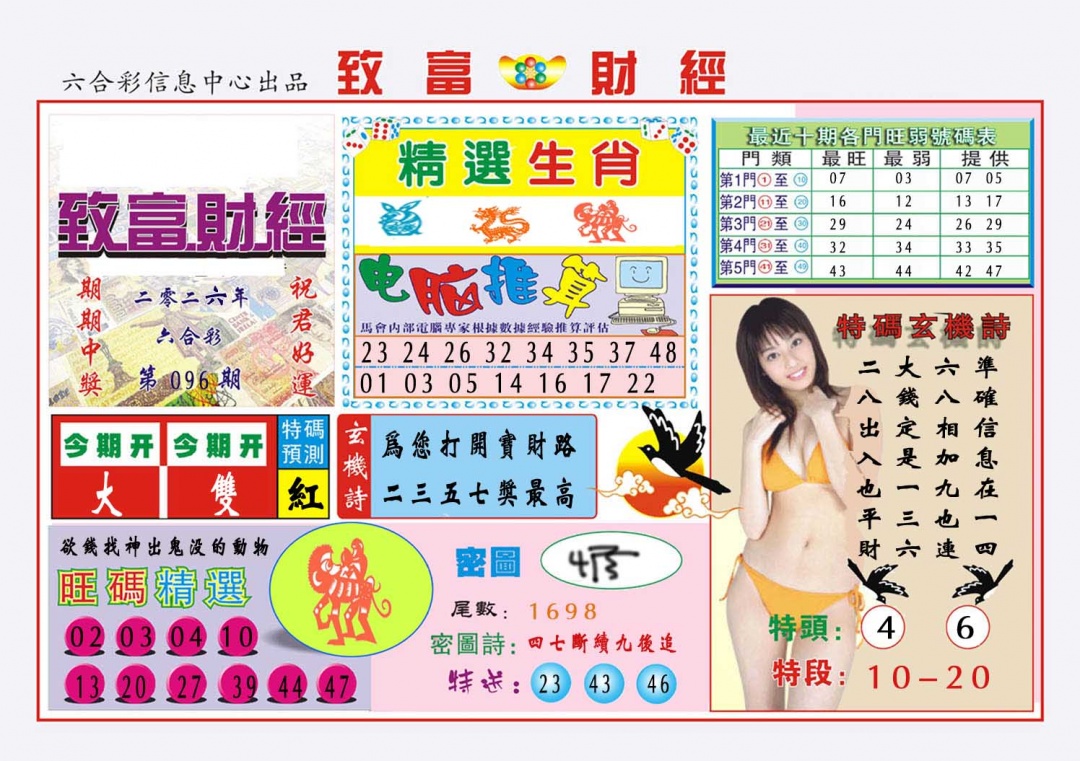 096期致富财经[图]